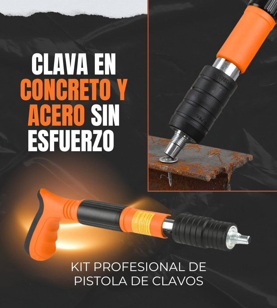 KIT PROFESIONAL PISTOLA DE CLAVOS