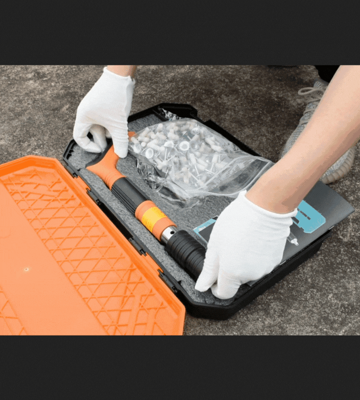 KIT PROFESIONAL PISTOLA DE CLAVOS
